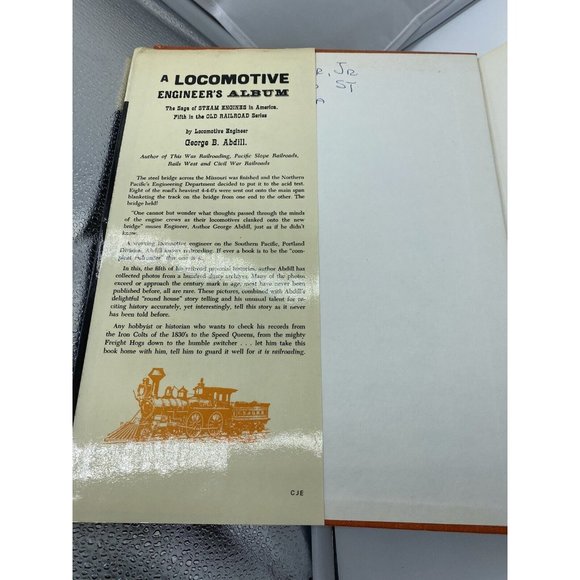 A Locomotive Engineer's Album The Saga of Steam Engines In America, 1965 HC - Picture 3 of 16